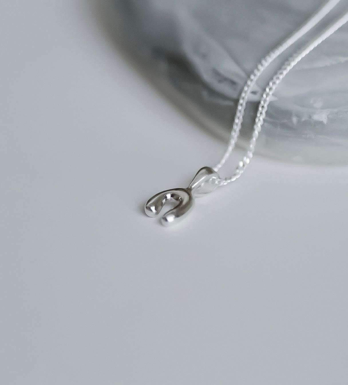 silver925 horseshoe necklace1枚目の画像